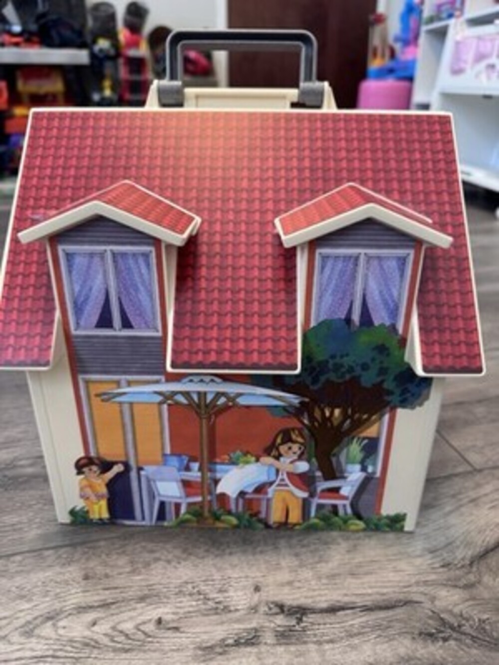 PLAYMOBIL Preschool Dollhouse Carry Case Portable Play Set 2005